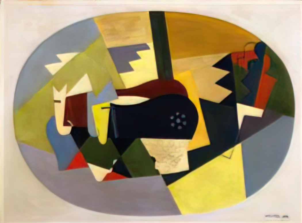 Georges Valmier the cattle on the mountain 1922 Art A4 Photo Print