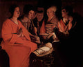 Georges de la Tour the adoration of the shepherds Art A4 Photo Print