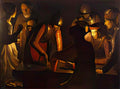Georges de la Tour the denial of st peter 1650 Art A4 Photo Print