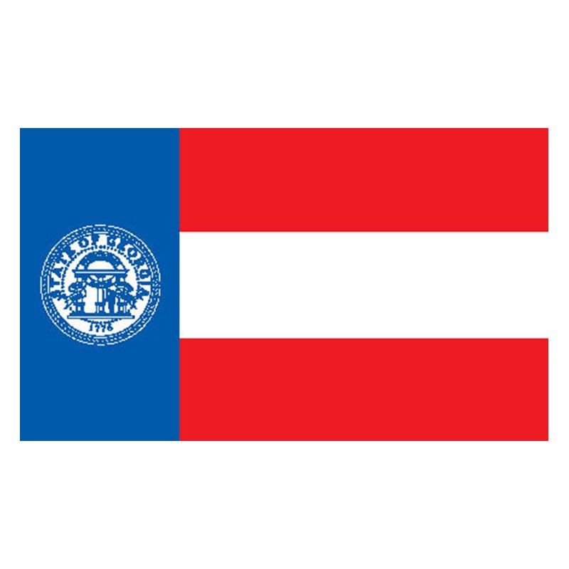 Georgia1920 Flag N4035 A4 Photo Print