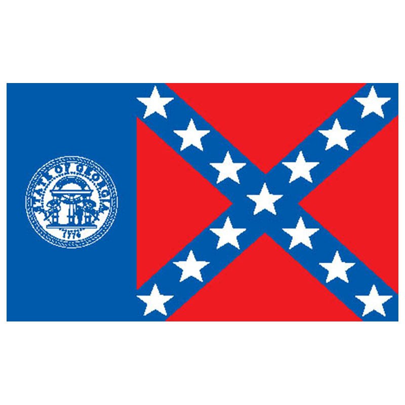 Georgia1956 Flag N4036 A4 Photo Print