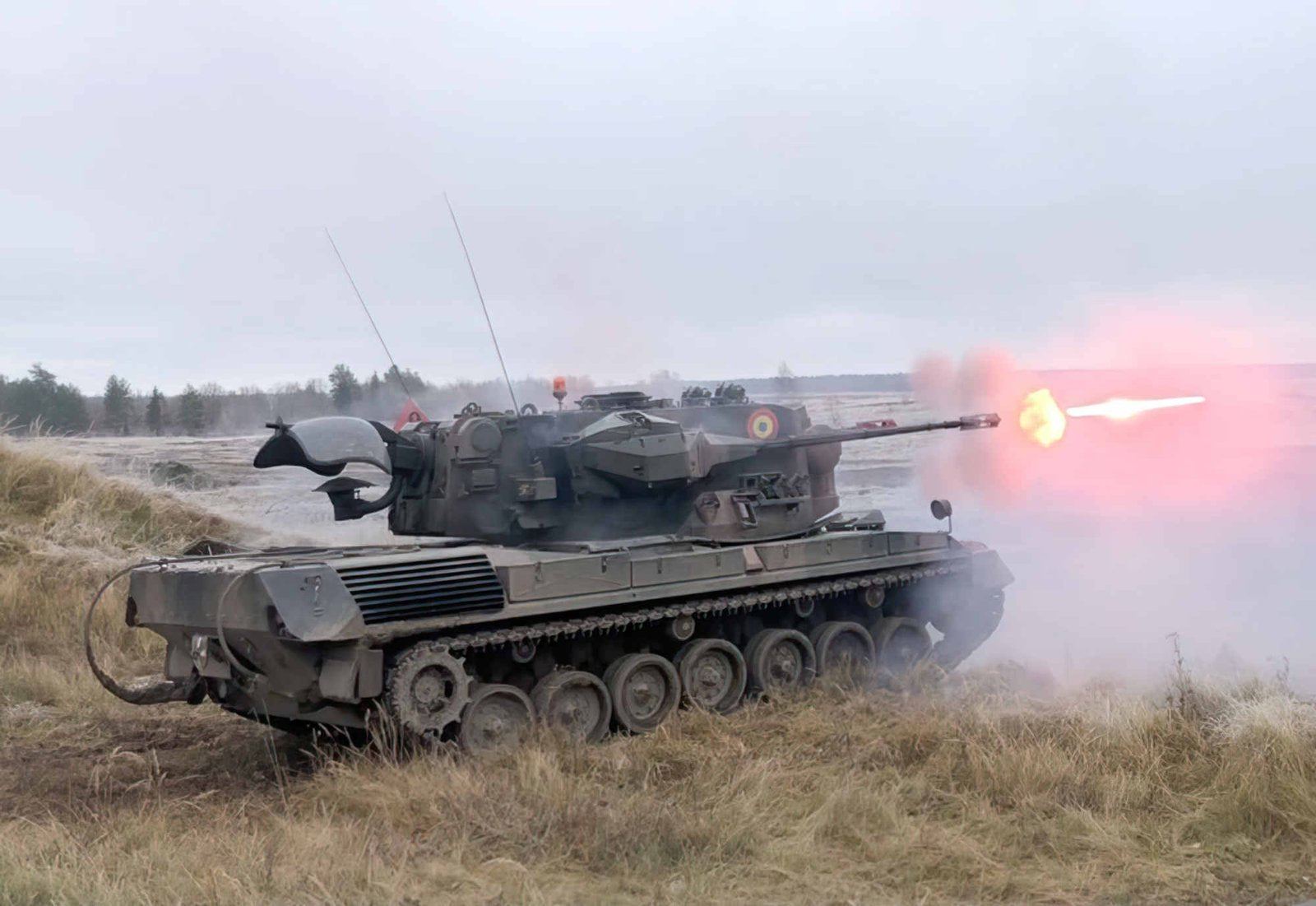 Gepard Flakpanzer Self Propelled Anti Aircraft Vehicle Germany 3 A4 Photo Print