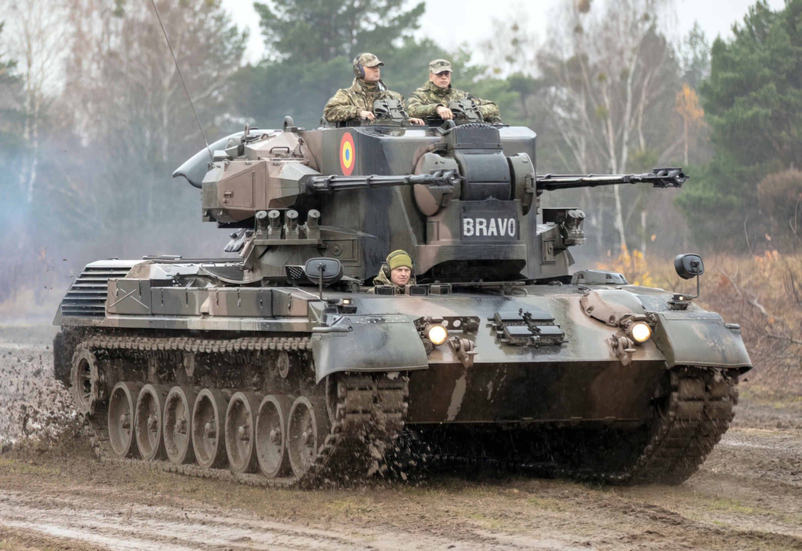 Gepard Flakpanzer Self Propelled Anti Aircraft Vehicle Germany A4 Photo Print