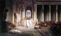 Ger Death of Caesar Art A4 Photo Print