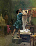 Ger pygmalion and galatee Art A4 Photo Print