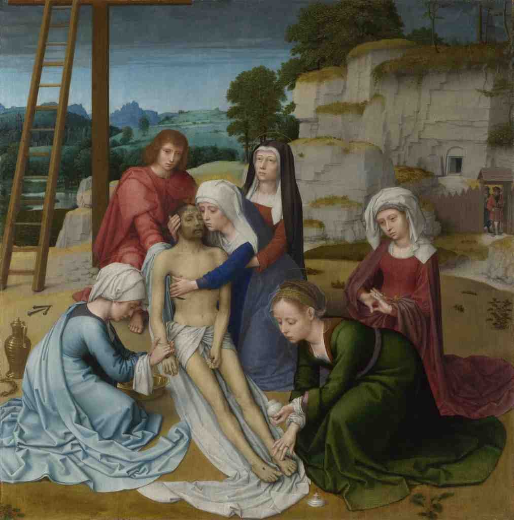 Gerard David Lamentation A4 Photo Print
