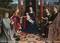 Gerard David The Virgin and Child with Saints and Donor A4 Photo Print