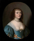 Gerard van Honthorst eleonora mauritia prinses van portugal 1609 1674 Art A4 Photo Print