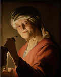 Gerard van Honthorst gerard van honthorst an old woman kmssp380 state Art A4 Photo Print
