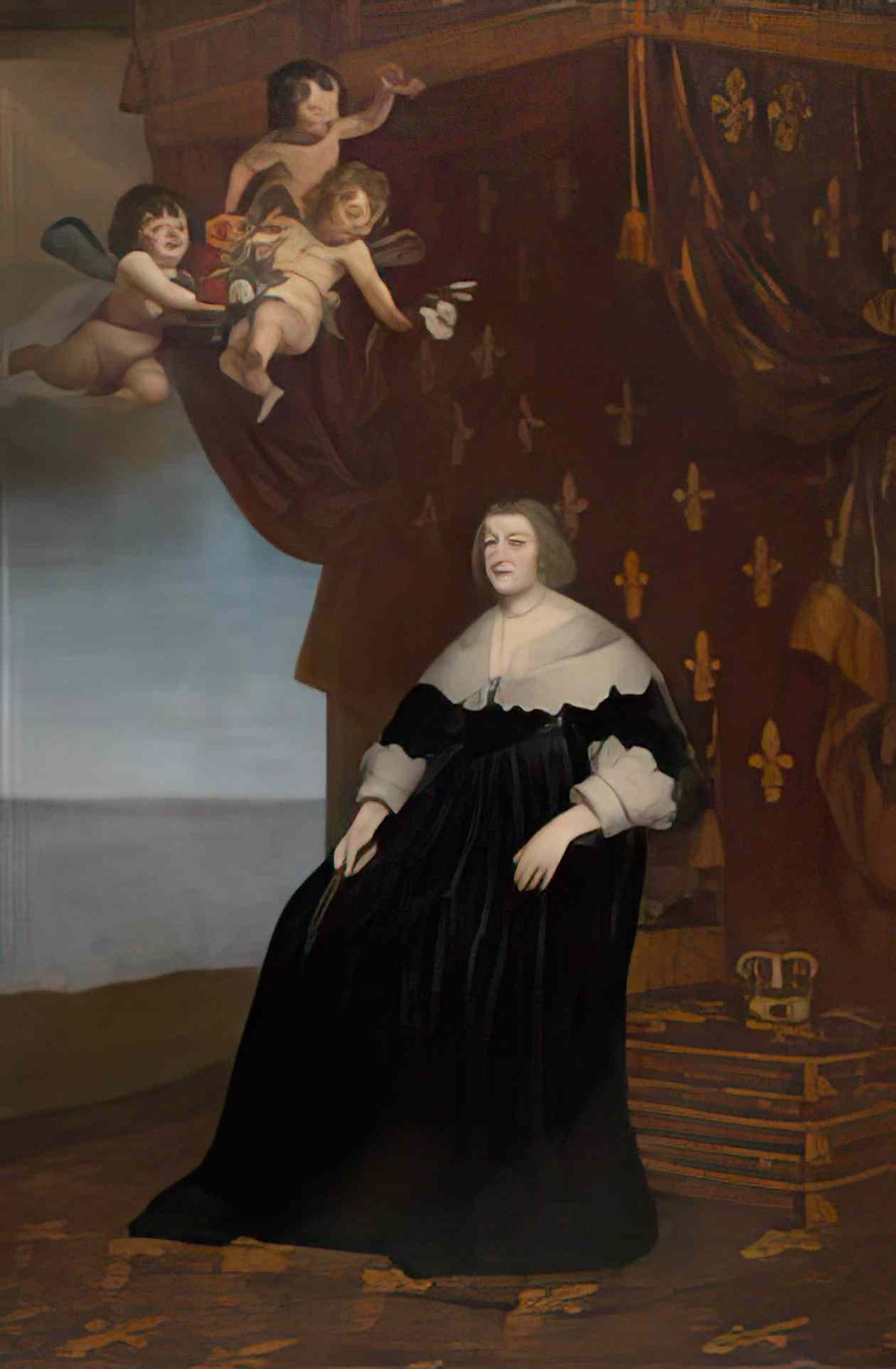 Gerard van Honthorst gerard van honthorst maria de medici 1573 1642 k Art A4 Photo Print