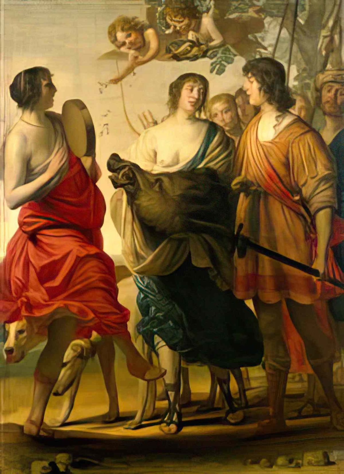 Gerard David the marriage at cana detail Art A4 Photo Print