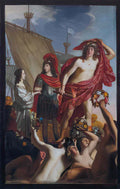 Gerard van Honthorst the debarkation of mary stuart greeted by willem Art A4 Photo Print