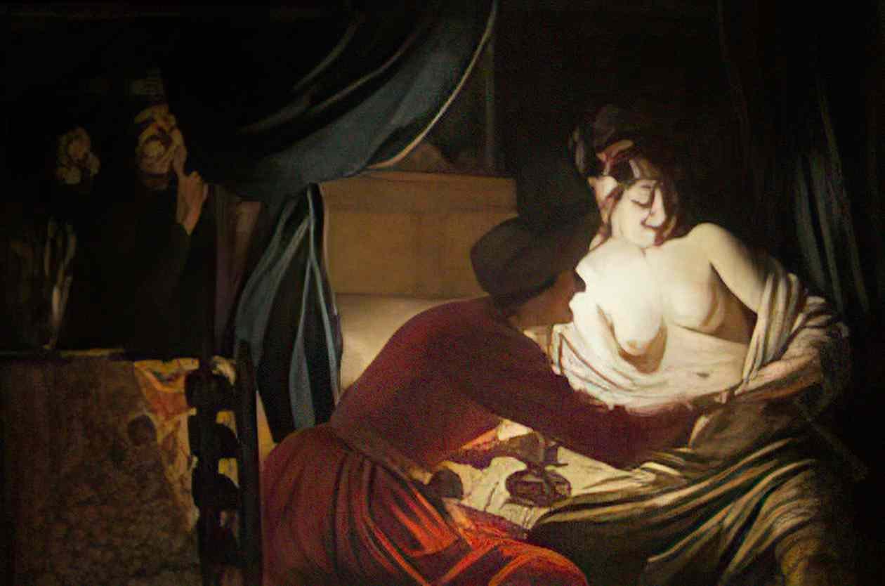 Gerard van Honthorst a laughing violinist Art A4 Photo Print