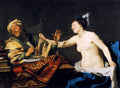 Gerard van Honthorst the steadfast philosopher A4 Photo Print
