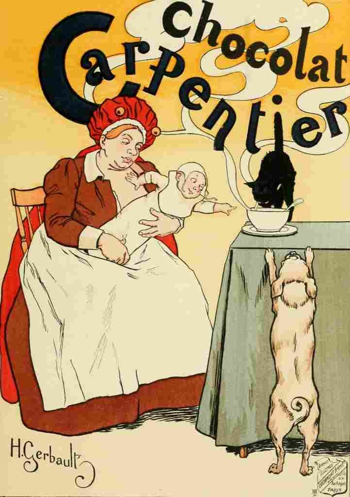Gerbault Henri Chocolat Carpentier A4 Photo Print