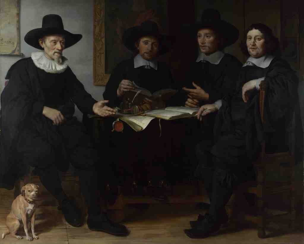Gerbrand van den Eeckhout Group Portrait A4 Photo Print