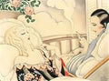 Gerda Wegener two women on the balcony 1936 Art A4 Photo Print