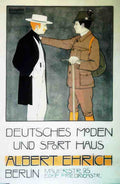 German 01353 Vintage Advert A4 Photo Print