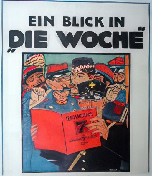 German 07090s Vintage Advert A4 Photo Print
