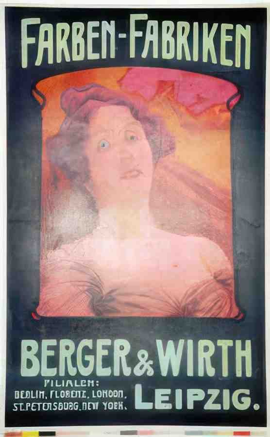 German 07541 Vintage Advert A4 Photo Print