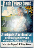 German 07549 Vintage Advert A4 Photo Print