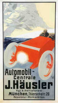 German 08743 Vintage Advert A4 Photo Print