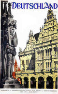 German 09028 Vintage Advert A4 Photo Print