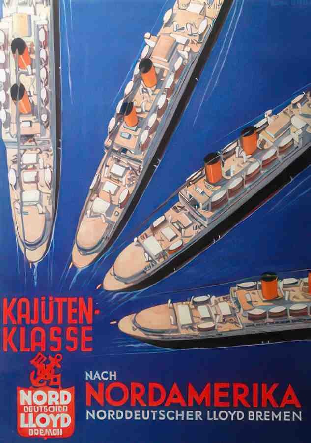 German 10081 Vintage Advert A4 Photo Print