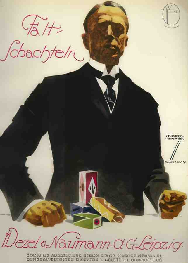German 10704 Vintage Advert A4 Photo Print