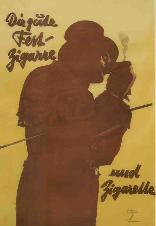 German 10848 Vintage Advert A4 Photo Print