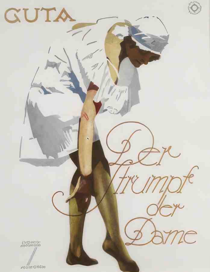 German 10854 Vintage Advert A4 Photo Print