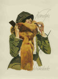 German 10858 Vintage Advert A4 Photo Print