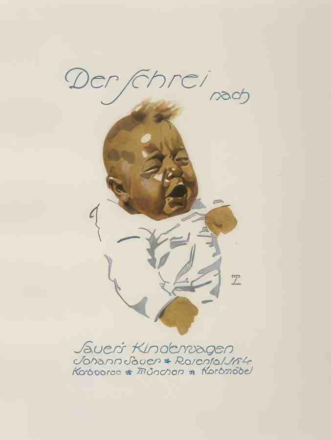 German 10861 Vintage Advert A4 Photo Print
