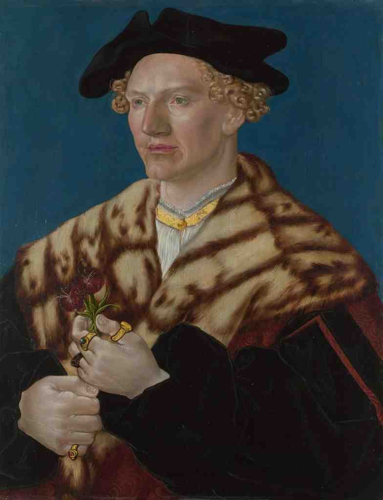 German, South Portrait of a Man A4 Photo Print
