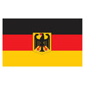 Germany State Flag N6874 A4 Photo Print