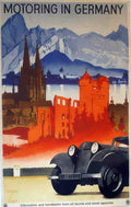 GermanybyHolwein Vintage Advert A4 Photo Print