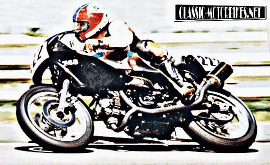 Gerrards motorbike A4 Photo Print