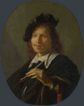 Gerrit Dou Portrait of a Man A4 Photo Print