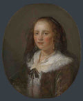 Gerrit Dou Portrait of a Young Woman A4 Photo Print