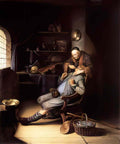 Gerrit Dou the extraction of tooth 1635 Art A4 Photo Print