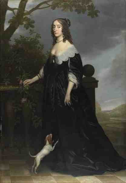 Gerrit Van Honthorst Elizabeth Stuart Queen Of Bohemia A4 Photo Print