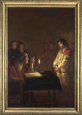 Gerrit van Honthorst Christ before the High Priest A4 Photo Print