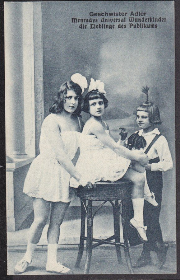 Geschwister Adler Menradys Universal Wunderkinder Vintage A4 Photo Print