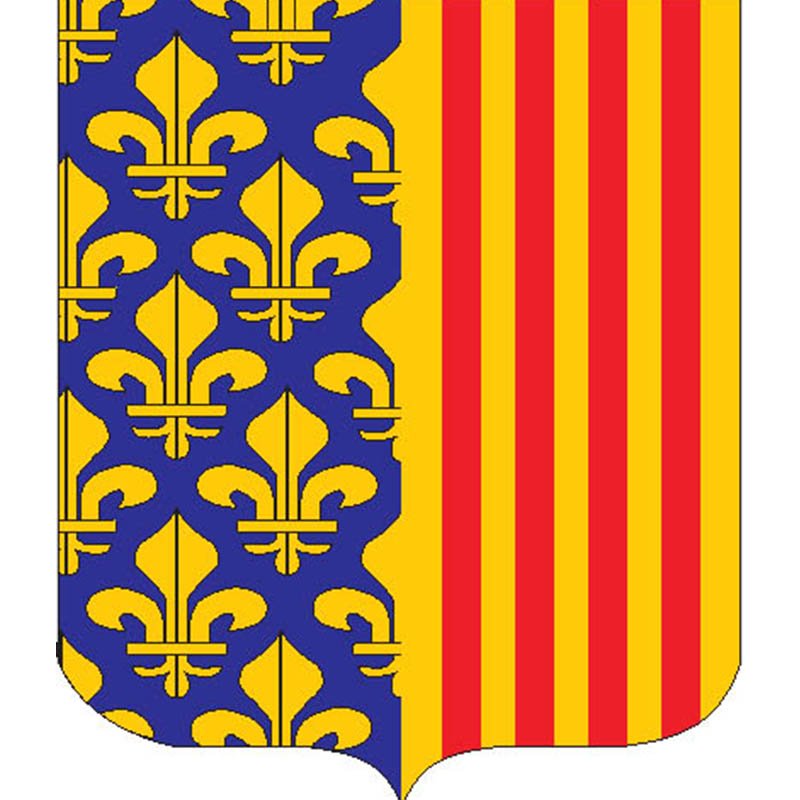 Gevaudan Pay Coat Of Arms N3322 A4 Photo Print