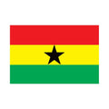 Ghana Flag N1773 A4 Photo Print
