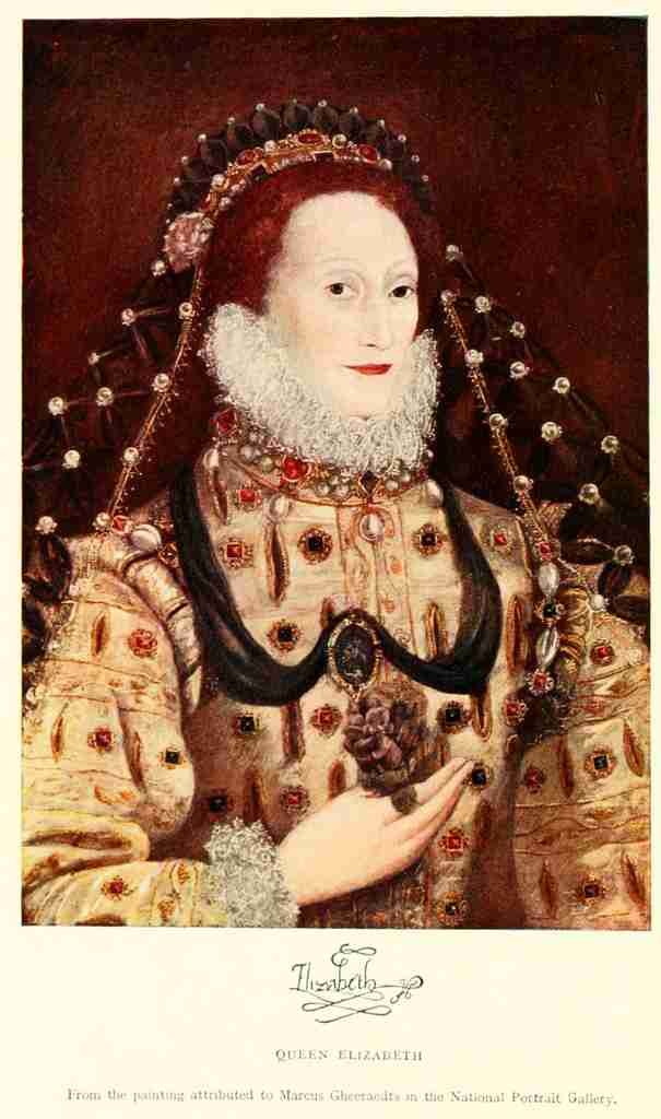 Gheeraerts Marcus 1562 1635 A History of England 1913 A4 Photo Print