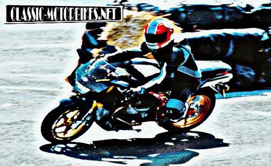 Ghezzi Brian 13 motorbike A4 Photo Print