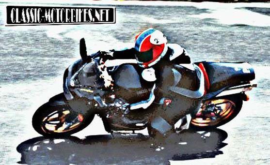 Ghezzi Brian 6 motorbike A4 Photo Print