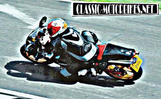 Ghezzi Brian 8 motorbike A4 Photo Print