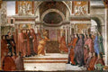 Ghirlandaio Domenico Angel Appearing To Zacharias A4 Photo Print